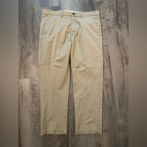 Haggar Iron Free Premium Men's Tan Pants 36x29